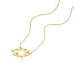 Star of David Necklace in gold