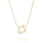 Star of David Necklace in gold