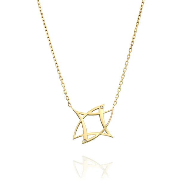 Star of David Necklace in gold