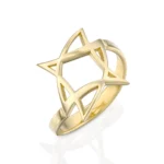Federman's Star of David Ring in gold